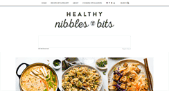 Desktop Screenshot of healthynibblesandbits.com